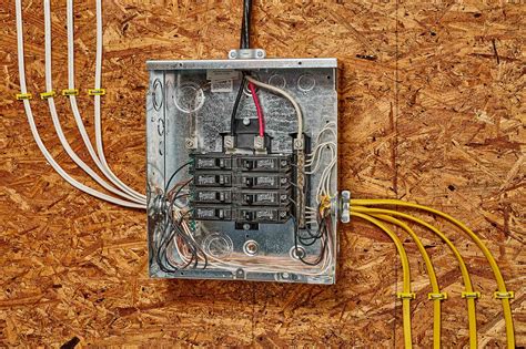 electrical sub panel box|exterior sub panel breaker box.